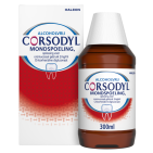 Corsodyl Mondspoeling Voor Kortdurende Toepassing Bij Tandvleesontsteking 300 ML