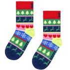 Happy Socks Kids Christmas Stripe Sock 12-24m 1 paar