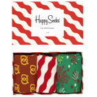 Happy Socks Dames Xmas Singing Holiday Giftbox 36-40 3 paar
