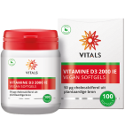 Vitals Vitamine D3 2000 IE Vegan 100 Softgels