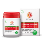 Vitals Vitamine D3 1000 IE Vegan 100 Softgels