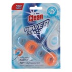 At Home Clean Toiletblok - Power Rings Aqua 40 Gram