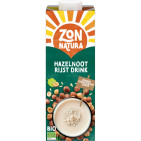 Zonnatura Hazelnoot Rijst Drink 1000ml