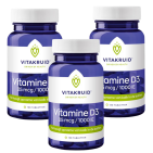 Vitakruid Vitamine D3 25 Mcg 3 X 120 Tabletten