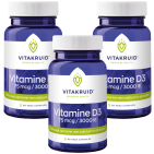 Vitakruid Vitamine D3 75 Mcg / 3000 Ie 3 X 60 vcaps