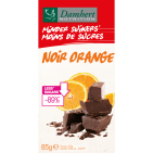 Damhert Chocoladetablet Puur/Sinaasappel 85 Gram