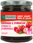 Damhert Dieetconfituur Aardbei/Framboos 210 Gram