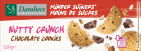 Damhert Nutty Crunch Chocolate Cookies 120 Gram