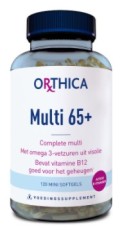 Orthica Multi 65+ 120 softgels