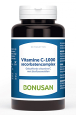 Bonusan Vitamine C1000 mg Ascorbaten 90tb