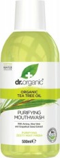 dr organic Moutwash Tea Tree 500ml