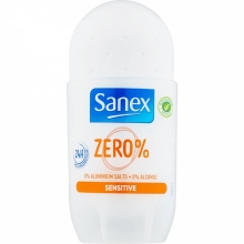 Sanex Deoroller Zero% Sensitive 50ml
