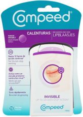 Compeed Koortslip Patch Lipblaasjes Total Care Invisible 15 stuks