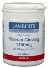 Lamberts Ginseng Siberisch 1500 60 vegetarische capsules