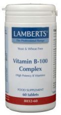 Lamberts Vitamine B100 complex 60 tabletten