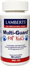Lamberts Multi guard for kids (playfair) 100 kauwtabletten