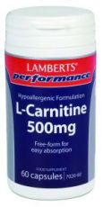 Lamberts L-Carnitine 500 mg 60 vegetarische capsules