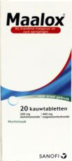 Maalox Kauwtabletten 20kt