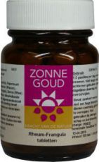 Zonnegoud Rheum frangula 120tab