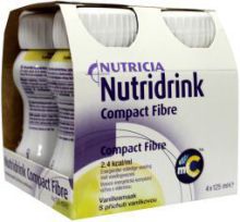 Nutridrink Compact fibre vanilla 4x125g