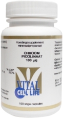 Vital Cell Life Chroom picolinaat 100mcg 100cap