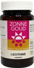 Zonnegoud Lecithine 100cap