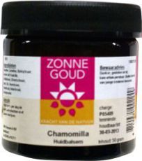Zonnegoud Chamomilla huidbalsem 50g