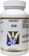 Vital Cell Life Vitamine b3 niacine 500 mg 100cap