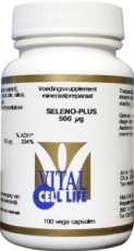 Vital Cell Life Seleno plus seleniummethionine 500mcg 100cap