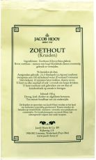 Jacob Hooy Zoethout gesneden geschild (geel zakje) 150g