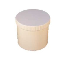 Blockland Zalfpot wit PP plastobel gedopt 500ML 24