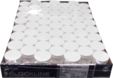 Blockland Zalfpot wit PP plastobel gedopt 70ML 56