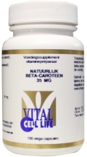 Vital Cell Life Beta caroteen 30mg pro vitamine a 100cap