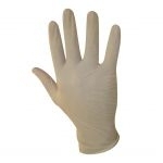 CMT Onderzoekshandschoen latex naturel gepoederd l 100st