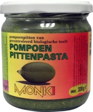 Monki Pompoenpittenpasta 330GR