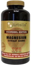 Artelle Magnesium Elementair Citraat 250tab