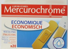 Mercurochrome Pleisters Economisch 20 stuks