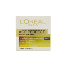L'Oréal Paris Anti-rimpel Nachtcreme Age Re Perfect Calcium 50ml