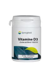 Springfield Vitamine D3 1000IU 120tab