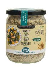 Terrasana Raw hennepzaad in glas 275g