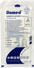 Romed Operatiehandschoen steriel gepoederd maat 7 (1 paar)
