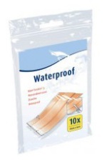 Sanaplast Wondpleister waterproof 10x6cm 10 stuks