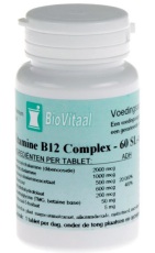 VeraSupplements Voedingssupplementen vitamine b12+ complex 60 tabletten