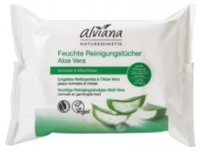 Alviana Reinigingsdoekjes aloe vera 25st