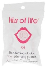 Kiss Of Life Beademingsdoek 1 stuk