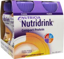 Nutridrink Compact proteine perzik/mango 4x125g
