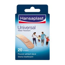 Hansaplast Water Resistant Universal Pleisters 20 stuks