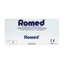 Romed Vinyl handschoen niet steriel gepoederd S 100st