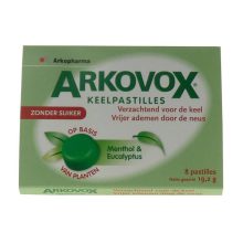 Arkopharma Menthol eucalyptus pastilles 8tab