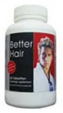 Better Hair Voedingssupplementen Haar Voor Mannen 60 tabletten